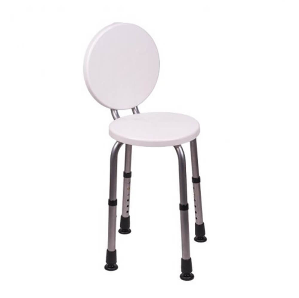 Duschhocker mit Rückenlehne höhenverstellbar – AT01005