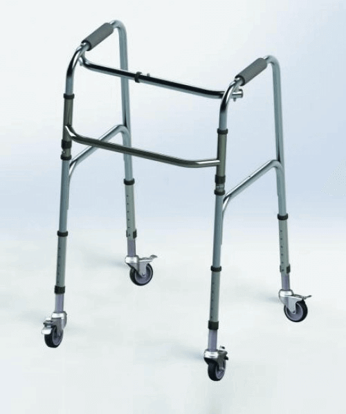 Gehbock mit 4 Lenkrädern – AT02001