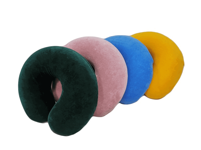 Orthopädische Nackenhörnchen mit Memory Effekt - Komfort und ergonomische Unterstützung für unterwegs