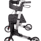 Antar Leichtgewicht Reise Rollator AT51006 - Faltbarer, Klappbarer Aluminium Rollator für Senioren | Ideal für Reisen