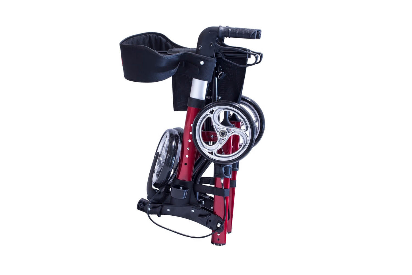 Antar Leichtgewicht Reise Rollator AT51006 - Faltbarer, Klappbarer Aluminium Rollator für Senioren | Ideal für Reisen