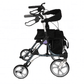 Antar Leichtgewicht Rollator faltbar, 25 cm Räder, Sitz & Lehne