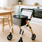 Antar Indoor Rollator Halbholzoptik, Tasche & Tablett – AT51040
