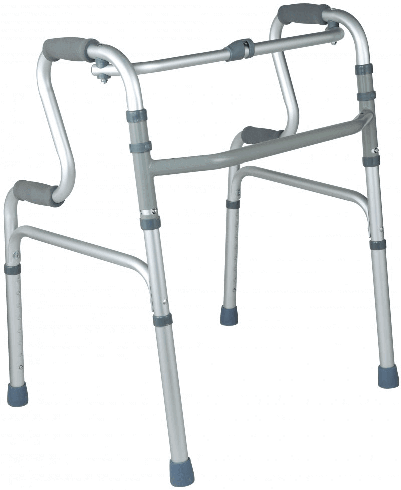 Klappbarer Gehbock aus Aluminium, 72–89,5 cm, bis 110 kg