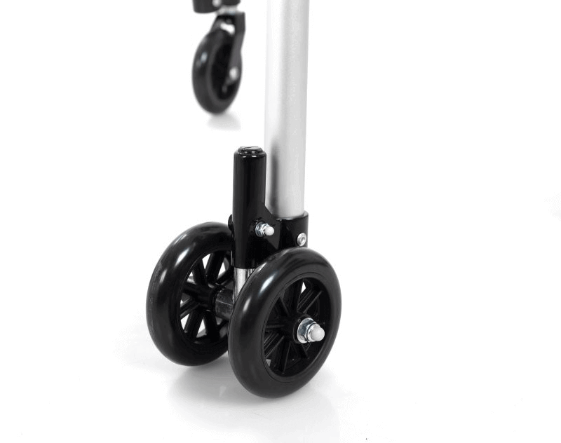 Gehbock mit 4 Rollen, klappbar – 85–102,5 cm, 110 kg