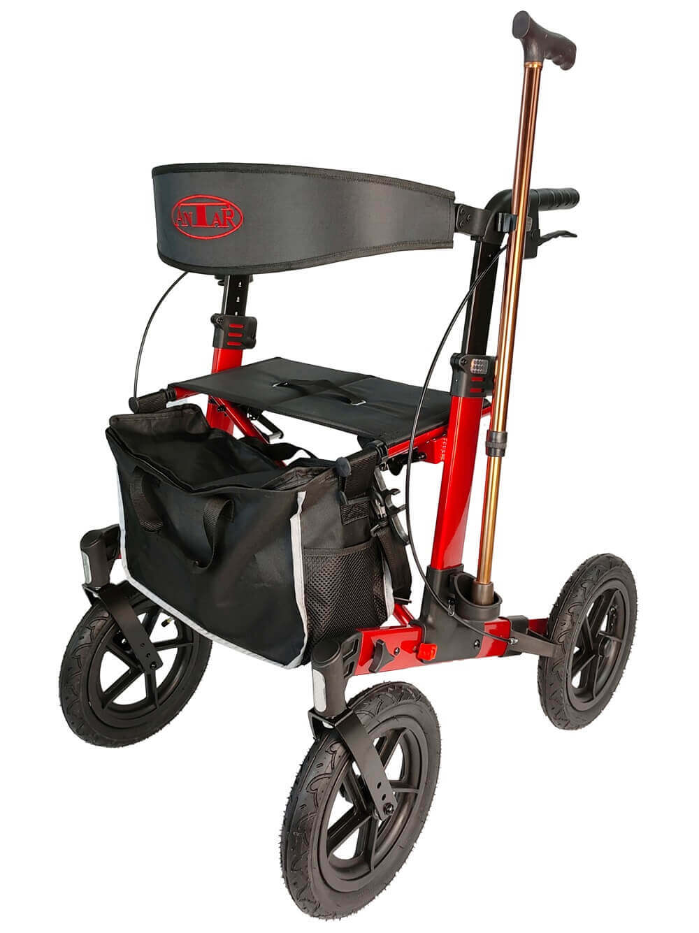 Antar Outdoor Rollator Premium – Luftbereifung, bis 136 kg