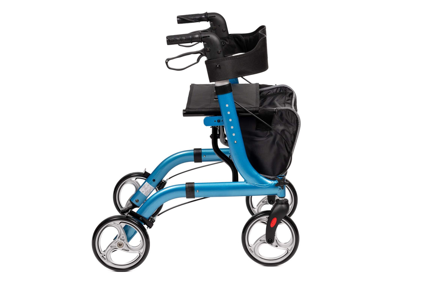 Aluminium Rollator in Blau und Leicht