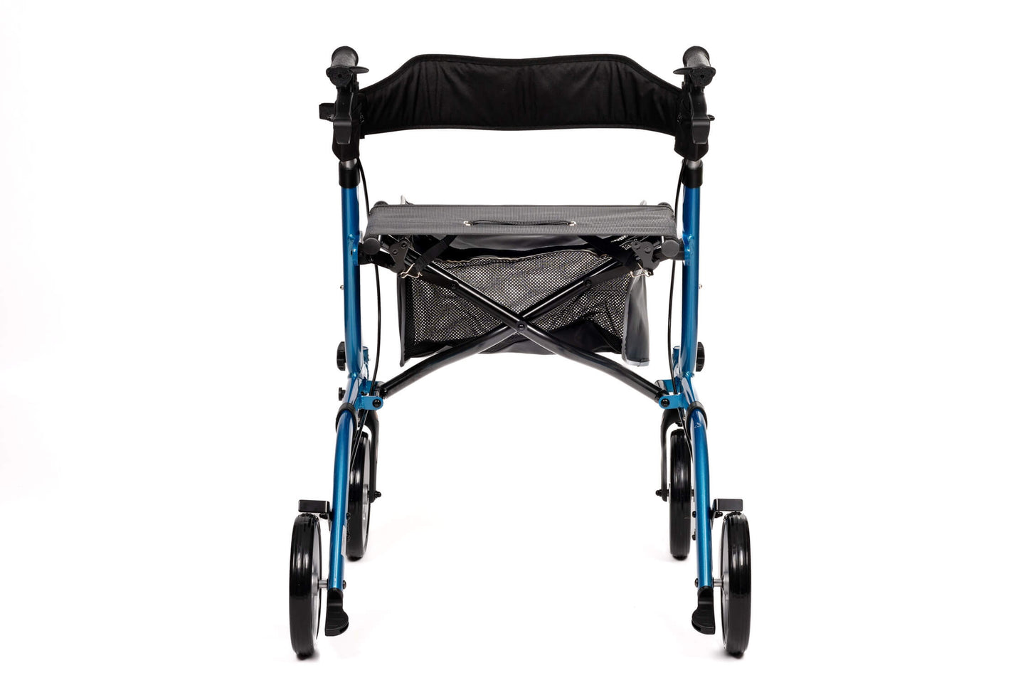 Aluminium Rollator in Blau und Leicht