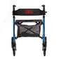 Aluminium Rollator in Blau und Leicht