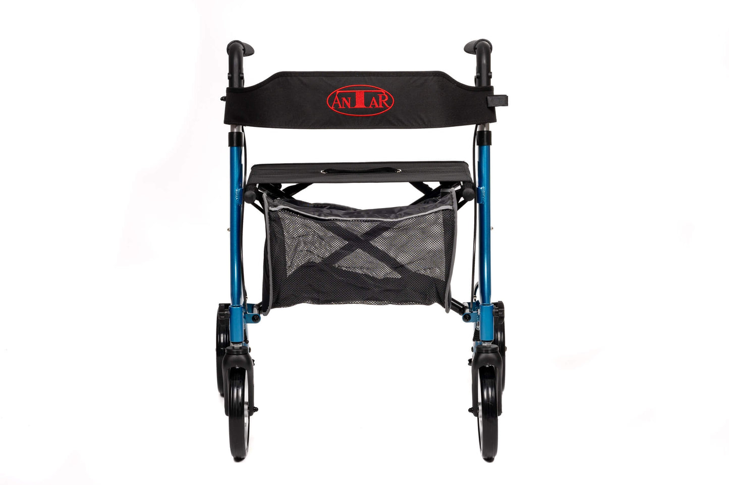 Aluminium Rollator in Blau und Leicht
