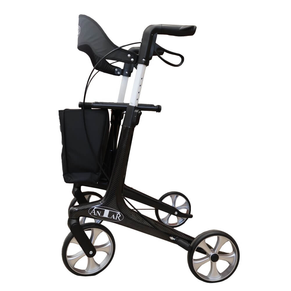 Super Leichter Carbon Rollator – nur 5,9 kg, bis 150 kg belastbar