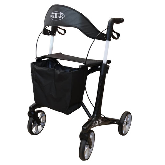 Super Leichter Carbon Rollator – nur 5,9 kg, bis 150 kg belastbar