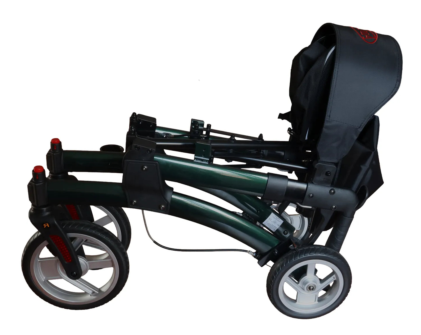 Leichter Aluminium Rollator mit Sitz und Tasche – AT51052