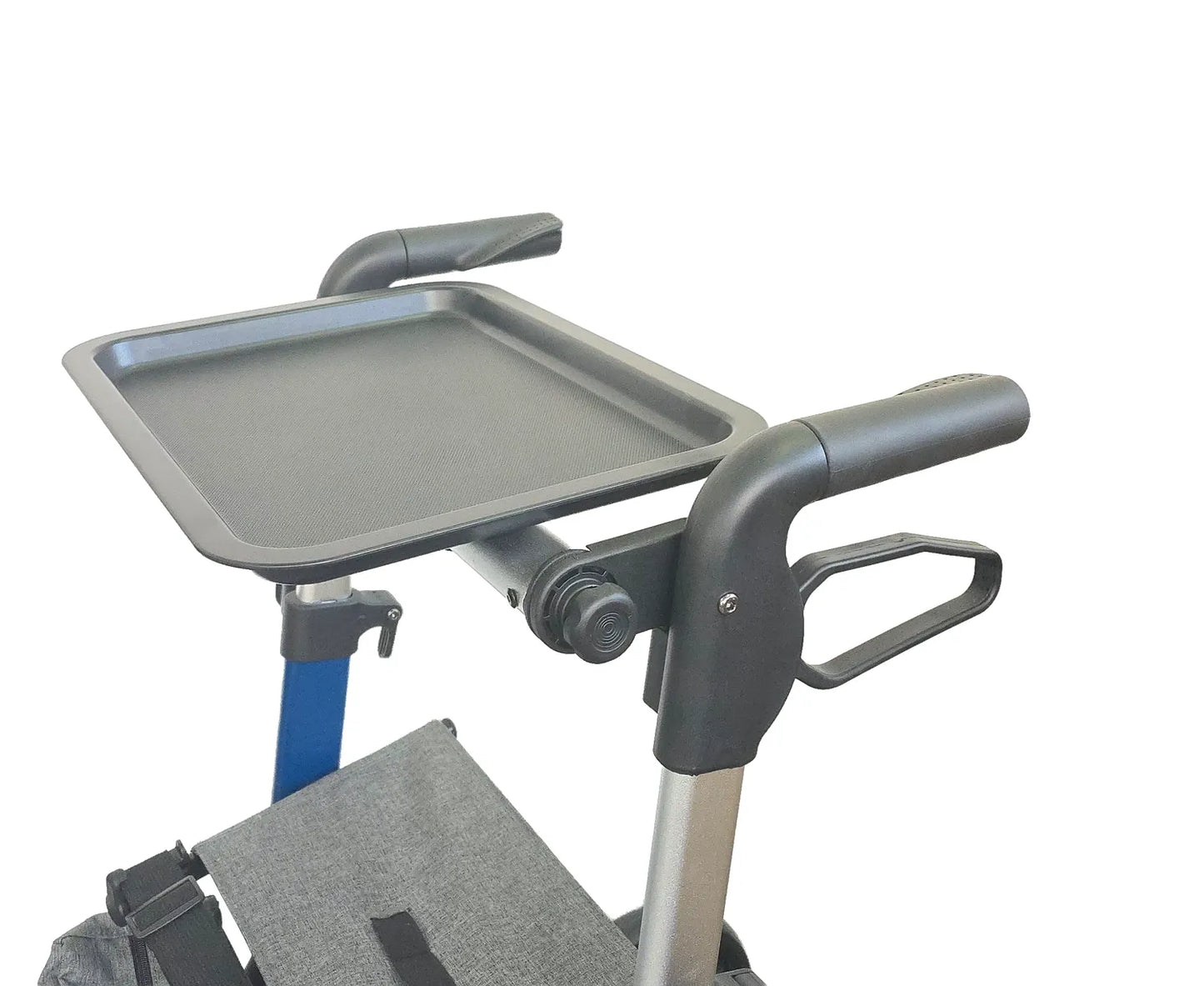 Leichter Aluminium-Rollator mit Softreifen & abnehmbarer Rückenlehne