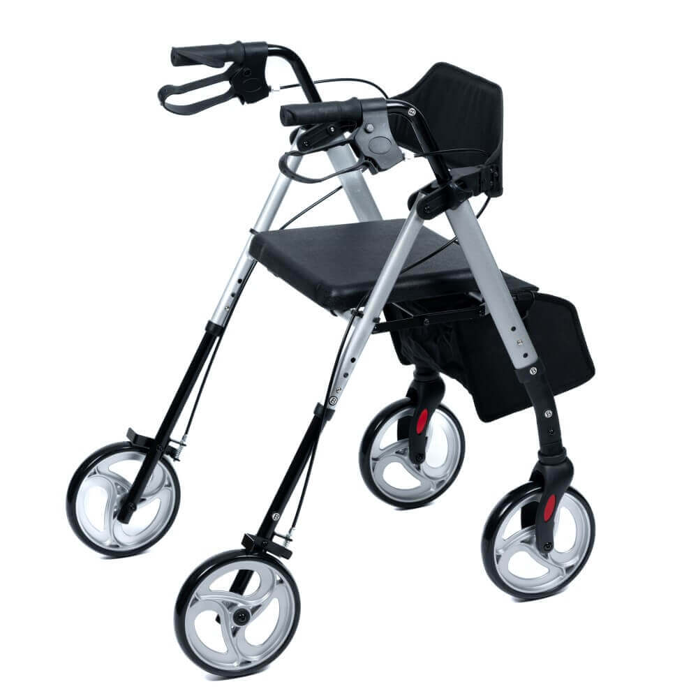 Superleichter Aluminium Rollator – Überbreite, nur 8,9 kg, bis 136 kg