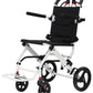 Super Leichter faltbarer Transportrollstuhl aus Alu, 7,5 kg
