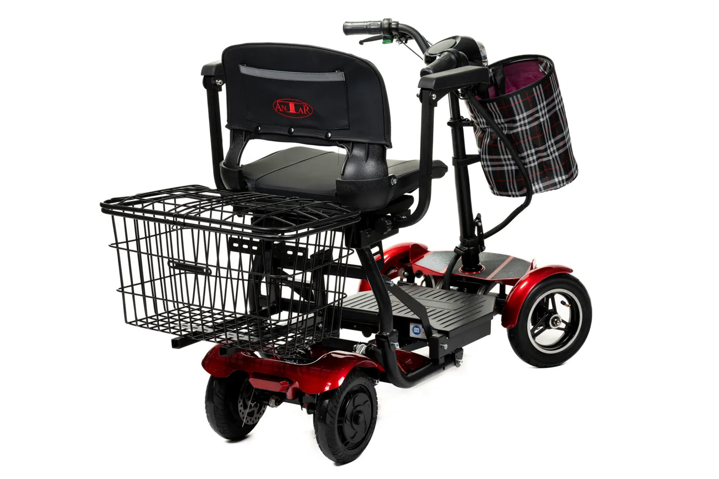 Faltbarer Elektro-Scooter mit Sitz & Korb, 25 km Reichweite