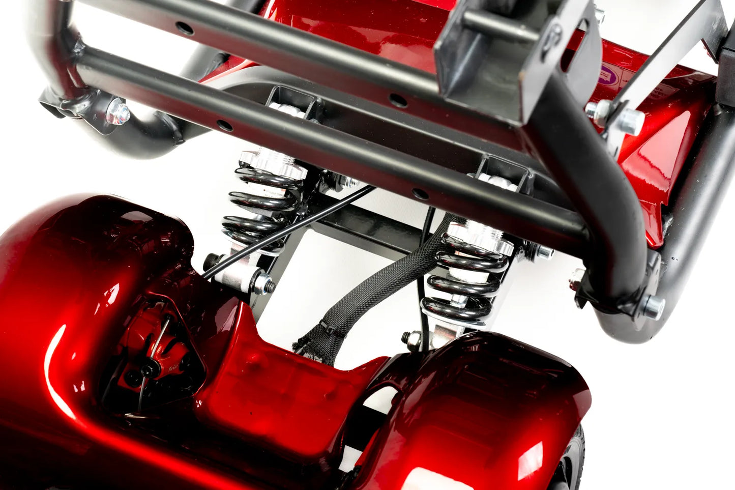 Faltbarer Elektro-Scooter mit Sitz & Korb, 25 km Reichweite