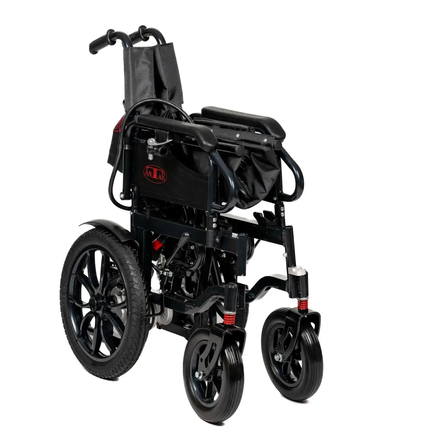 Antar Elektrischer Rollstuhl aus Carbonstahl Schwarz – AT52332