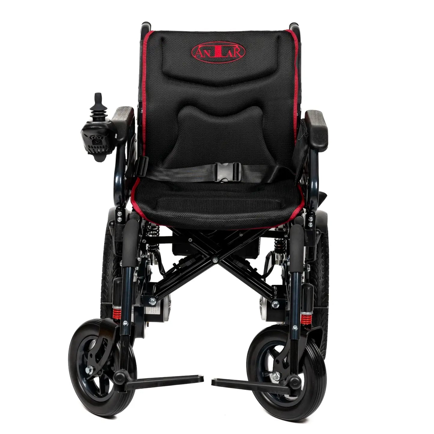 Antar Elektrischer Rollstuhl aus Carbonstahl Schwarz – AT52332
