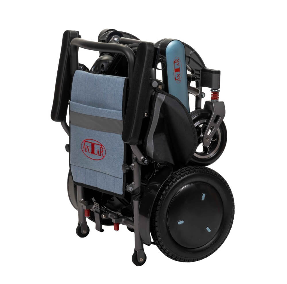 Elektrischer Rollstuhl – faltbar, leicht & mit Fernbedienung