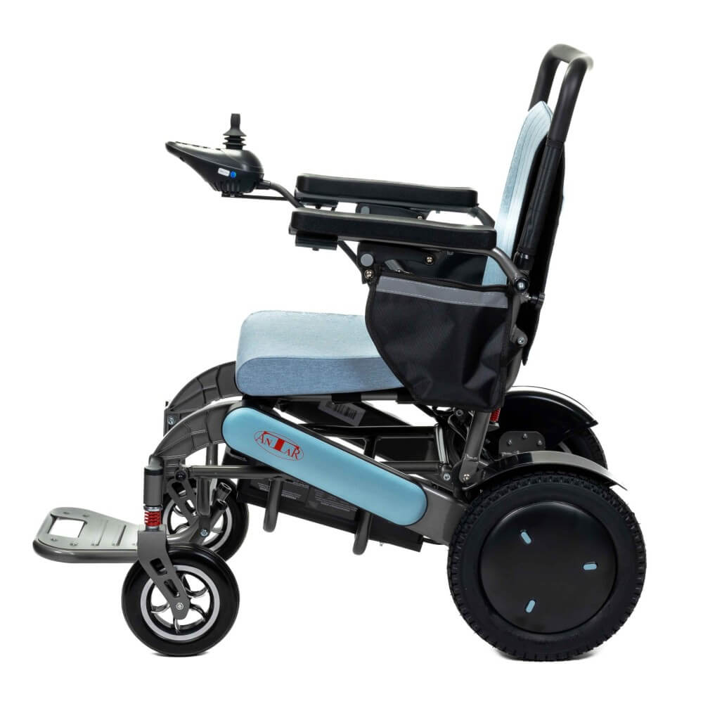 Elektrischer Rollstuhl – faltbar, leicht & mit Fernbedienung