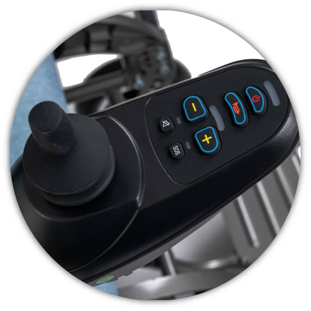 Elektrischer Rollstuhl – faltbar, leicht & mit Fernbedienung