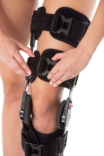 Knieorthese mit Gelenkführung und Bewegungsbegrenzung – AT53001