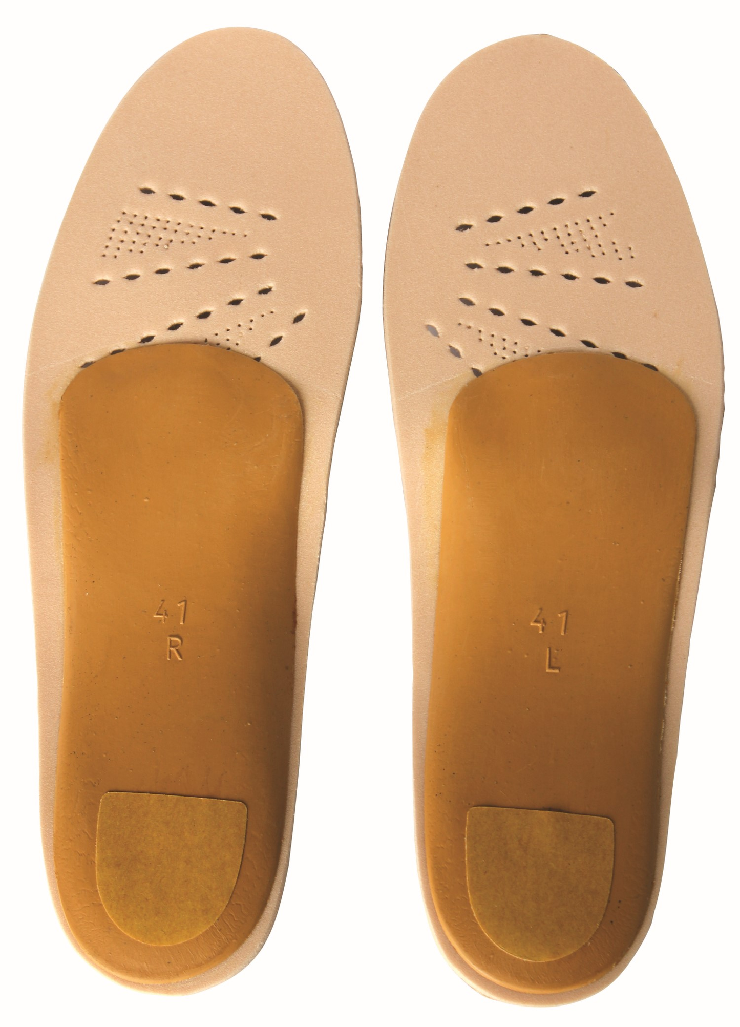 Orthopädische Ledersohlen gegen Längs- und Querplattfuß – AT53501