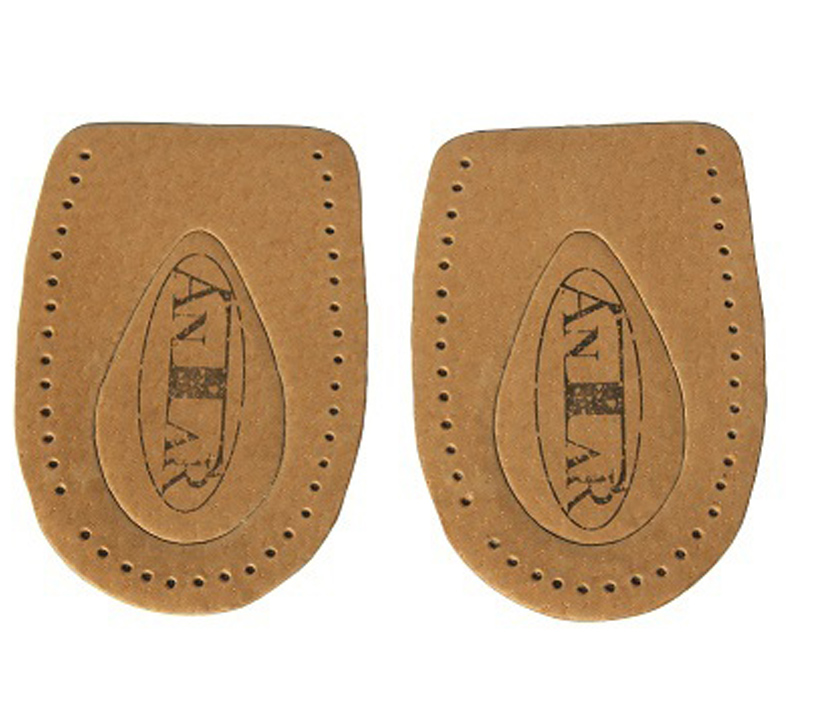 Orthopädische Fersenpolster Leder/Kork Damen mit Fersensporn – AT53512