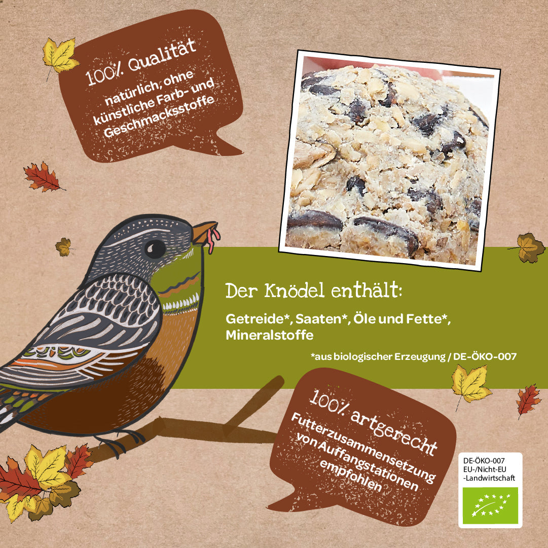 BIO-Leckerbissen – Futterknödel