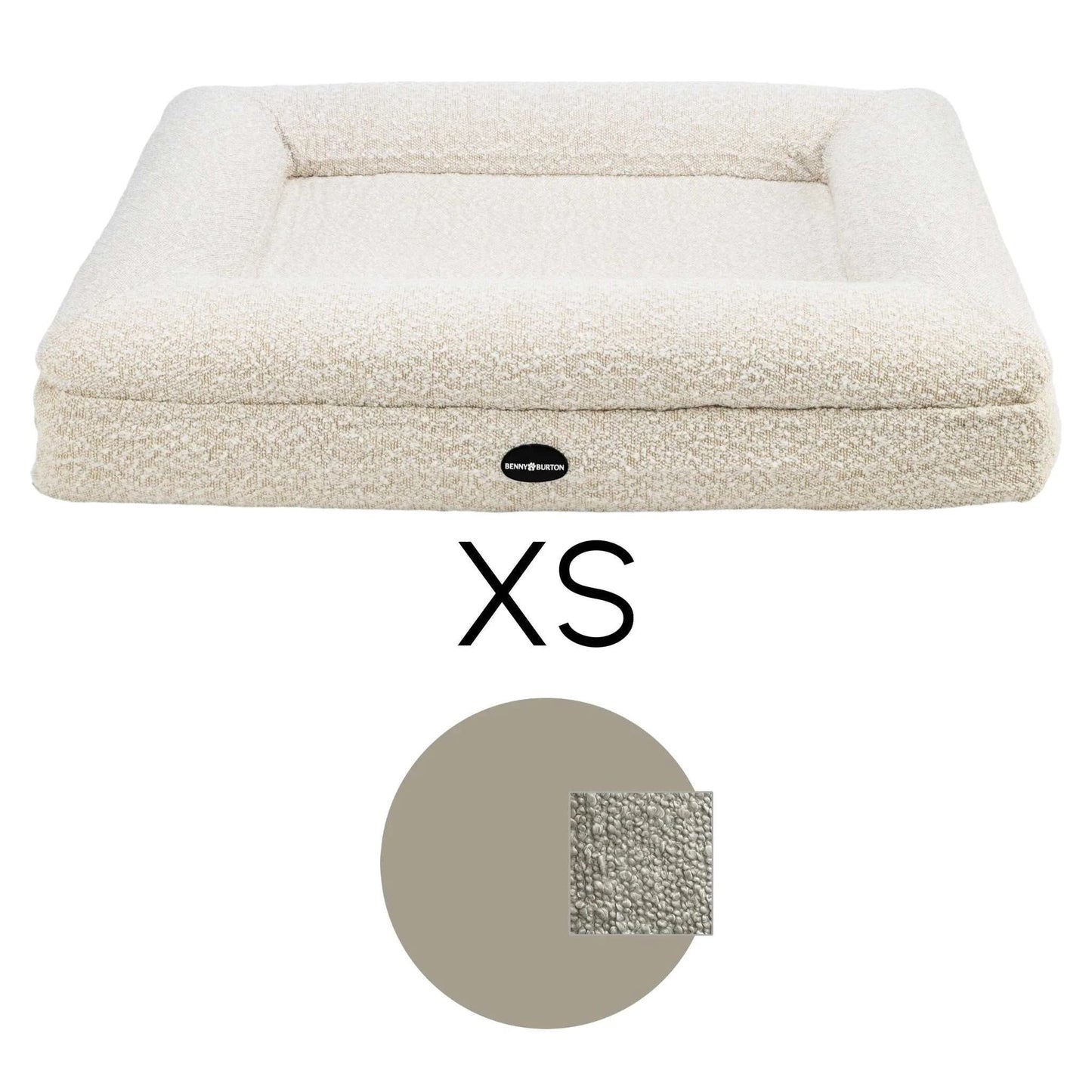 Hundebett Barklay Größe XS mit Bouclébezug