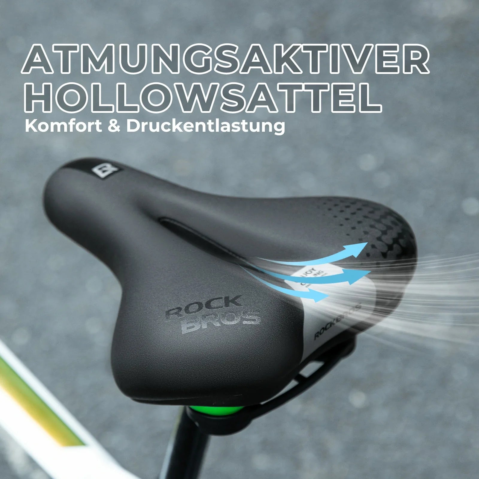 Bequemer Fahrradsattel, Ergonomisch Fahrrad Sattel Mit Druckentlastung – Unimother