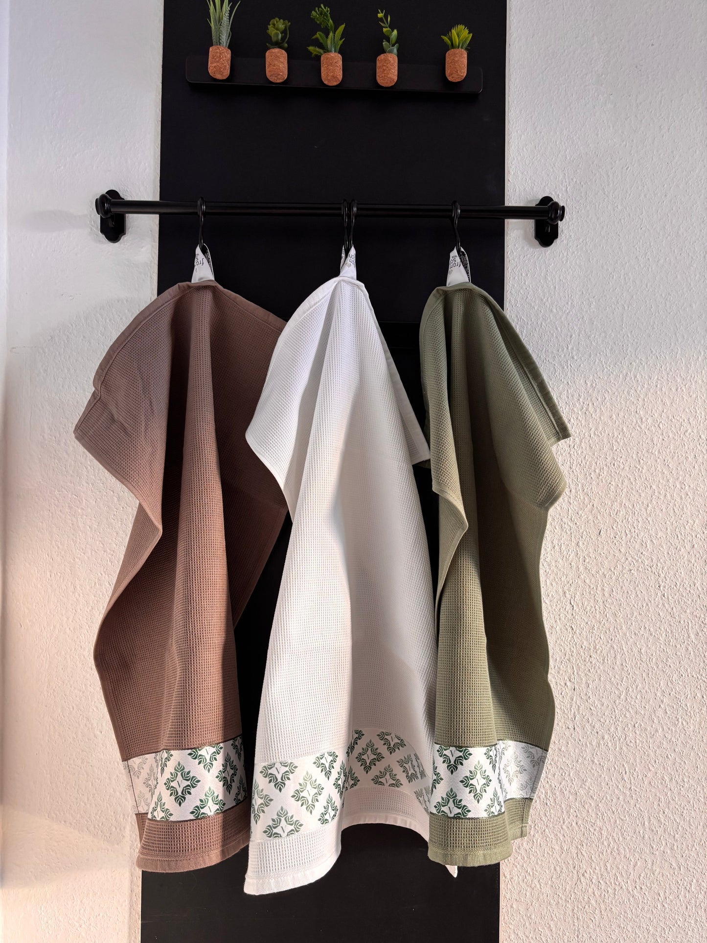 Waffel-Küchentuch - 100% Baumwolle - 50x70cm