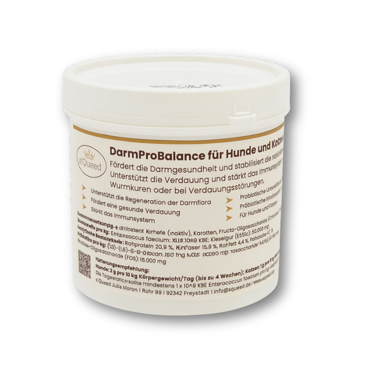 Darmpulver Hund - Durchfall Hund - Darmflora Hund aufbauen