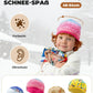 Doppelseitige Mütze für Kinder Weich Elastisch Winddicht 48-54cm