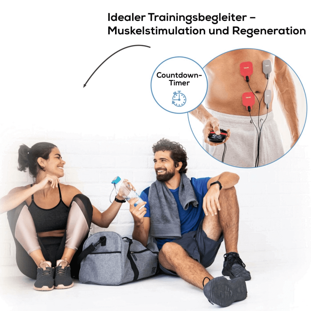 Digitales TENS/EMS-Gerät mit Wärmefunktion – EM 59