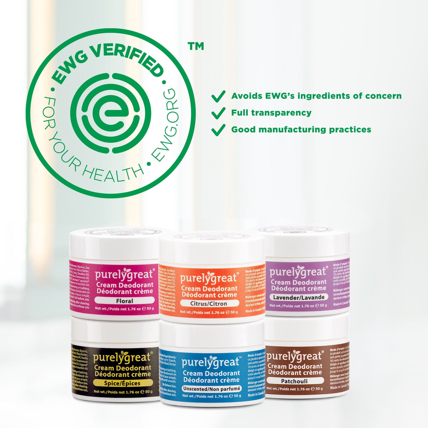 Unscented Cream Deodorant
