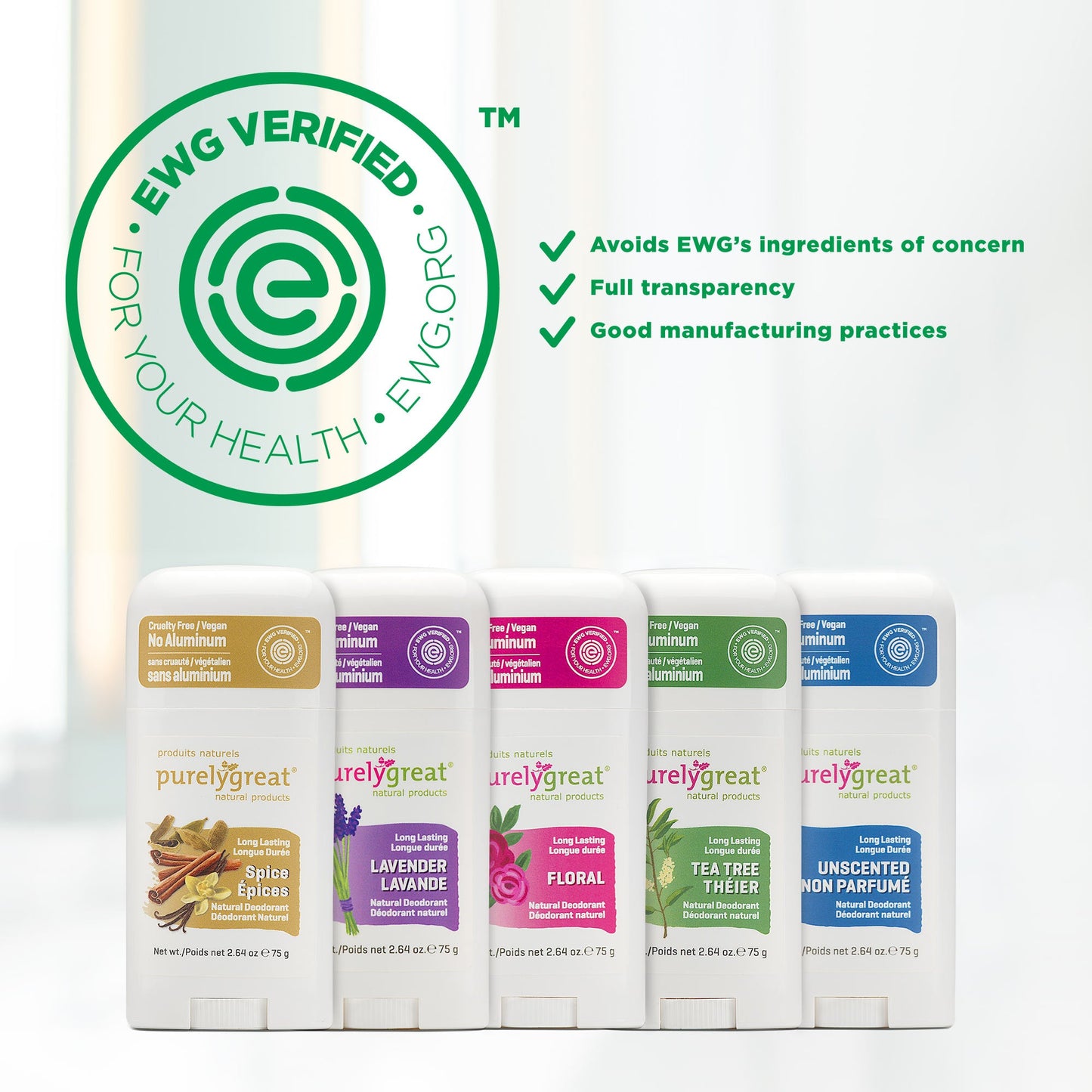 Unscented Stick Deodorant