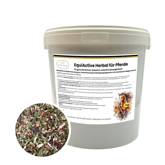 EquiActive Herbal – Zusatzfutter für Pferde mit Arthrose und Bewegungseinschränkungen