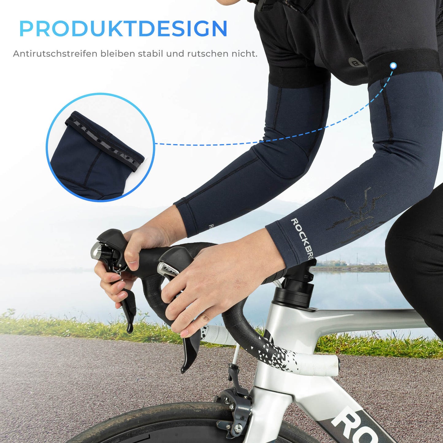 Fahrrad Armlinge Winter Thermo S-3XL (1 Paar)