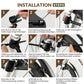 Fahrrad Schutzbleche Set Vorne/Hinten Verstellbare Flexible 26-29 zoll