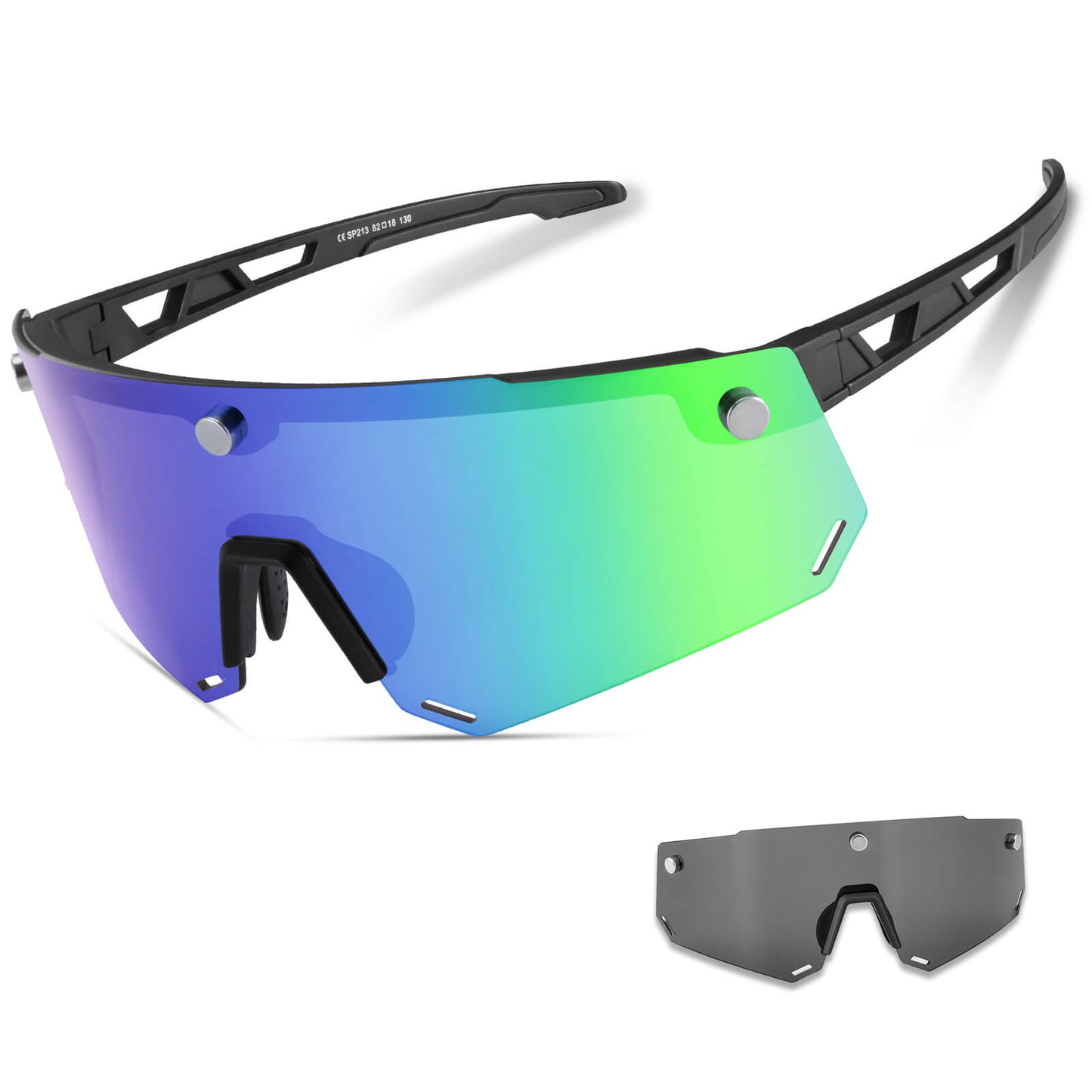Fahrradbrille Polarisiert Magnetische Haftung Herren/Damen
