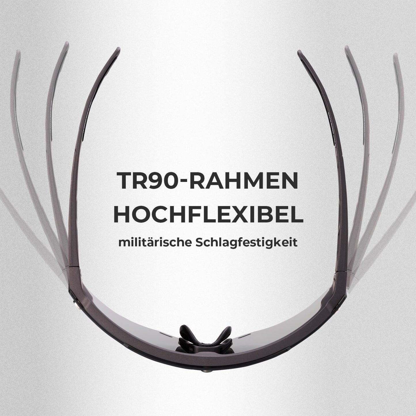 Fahrradbrille Polarisiert Magnetische Haftung Herren/Damen