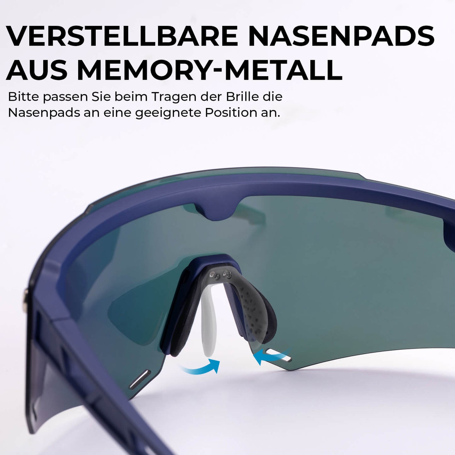 Fahrradbrille Polarisiert Magnetische Haftung Herren/Damen