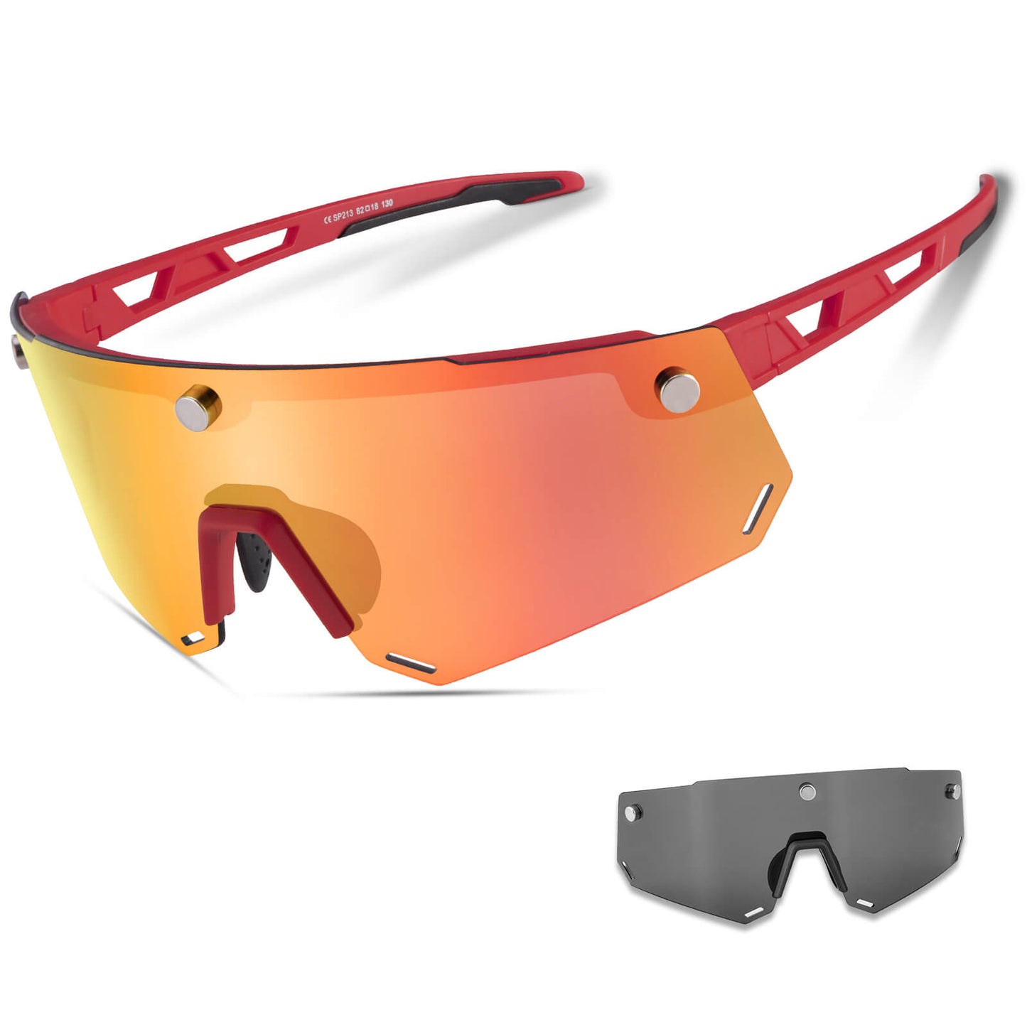 Fahrradbrille Polarisiert Magnetische Haftung Herren/Damen