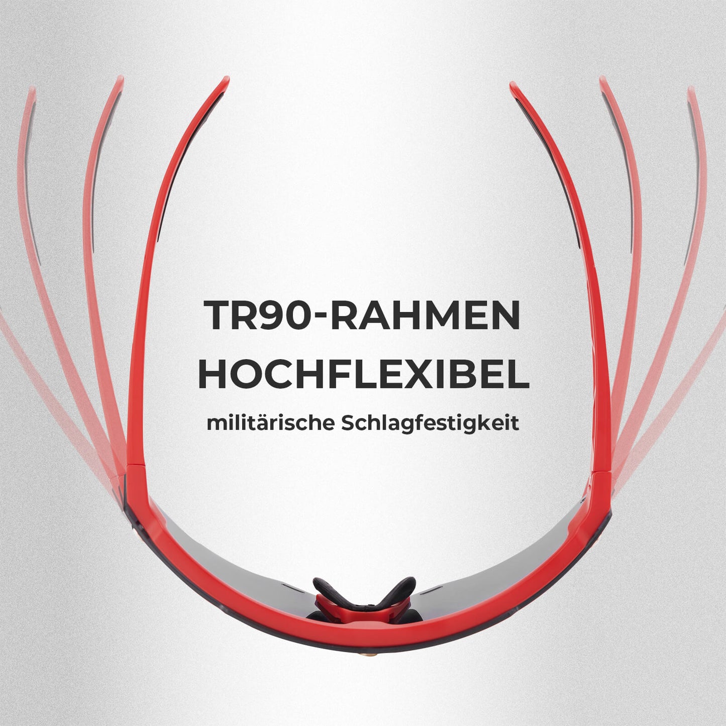 Fahrradbrille Polarisiert Magnetische Haftung Herren/Damen