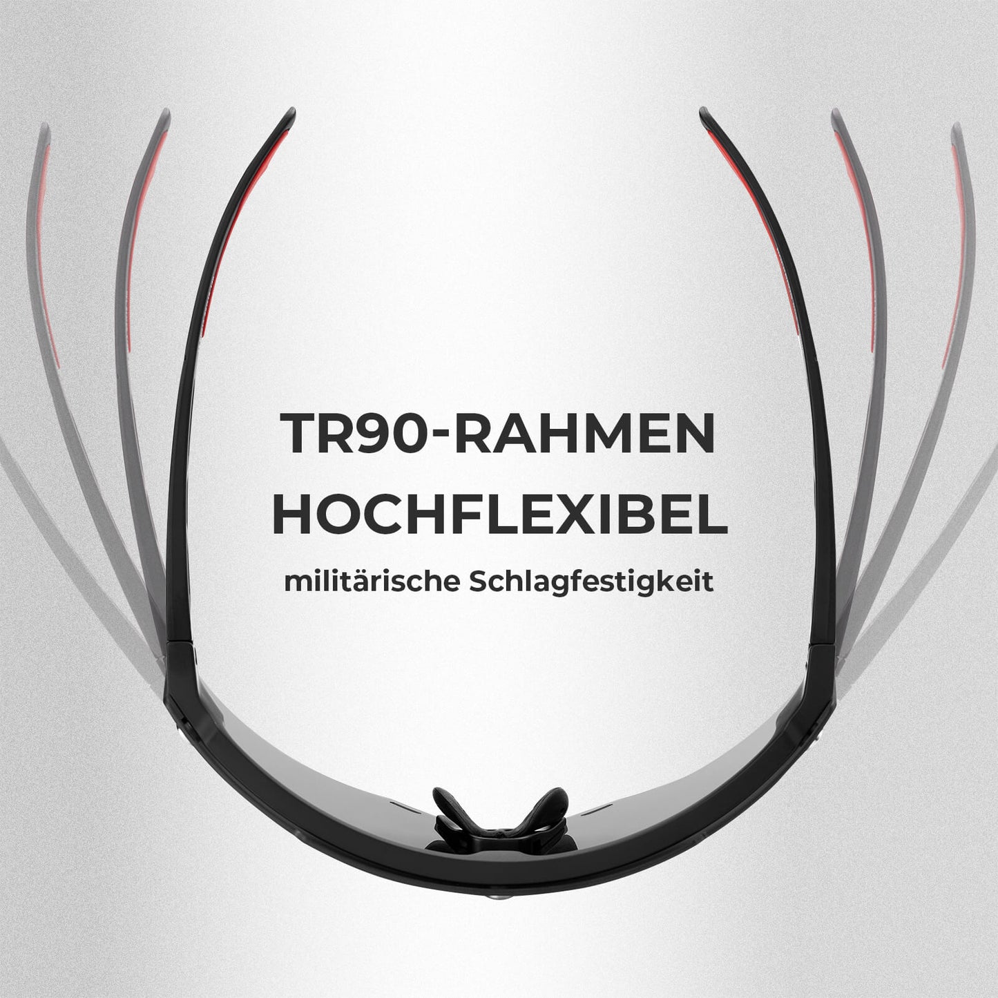 Fahrradbrille Polarisiert Magnetische Haftung Herren/Damen