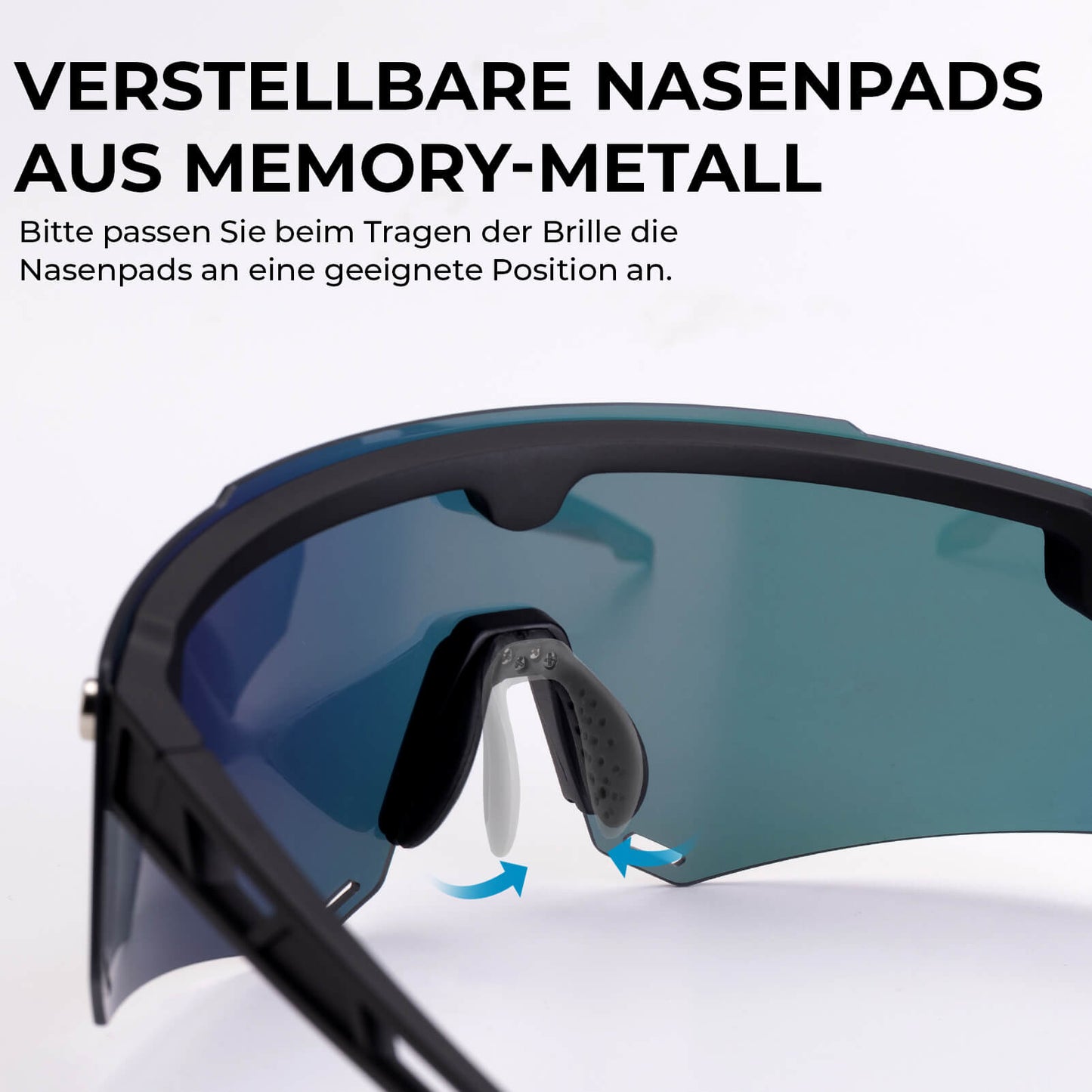 Fahrradbrille Polarisiert Magnetische Haftung Herren/Damen