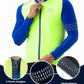 Fahrradtrikot Langarm Herren Winter Warm Fleece Radtrikot Atmungsaktiv Elastisch Mit 3 Taschen und Reflektierend